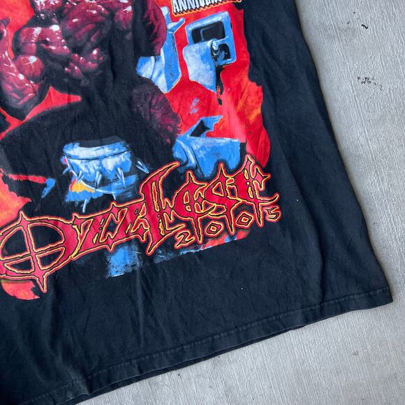 Vintage ozzfest 2005 cut sleeves graphic t shirt - Picture 4 of 9